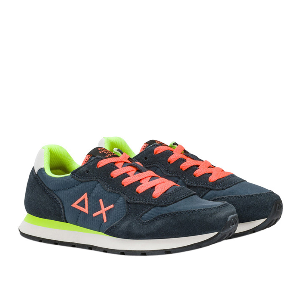 Sneakers Sun68 Tom Fluo Ragazzo - Blu