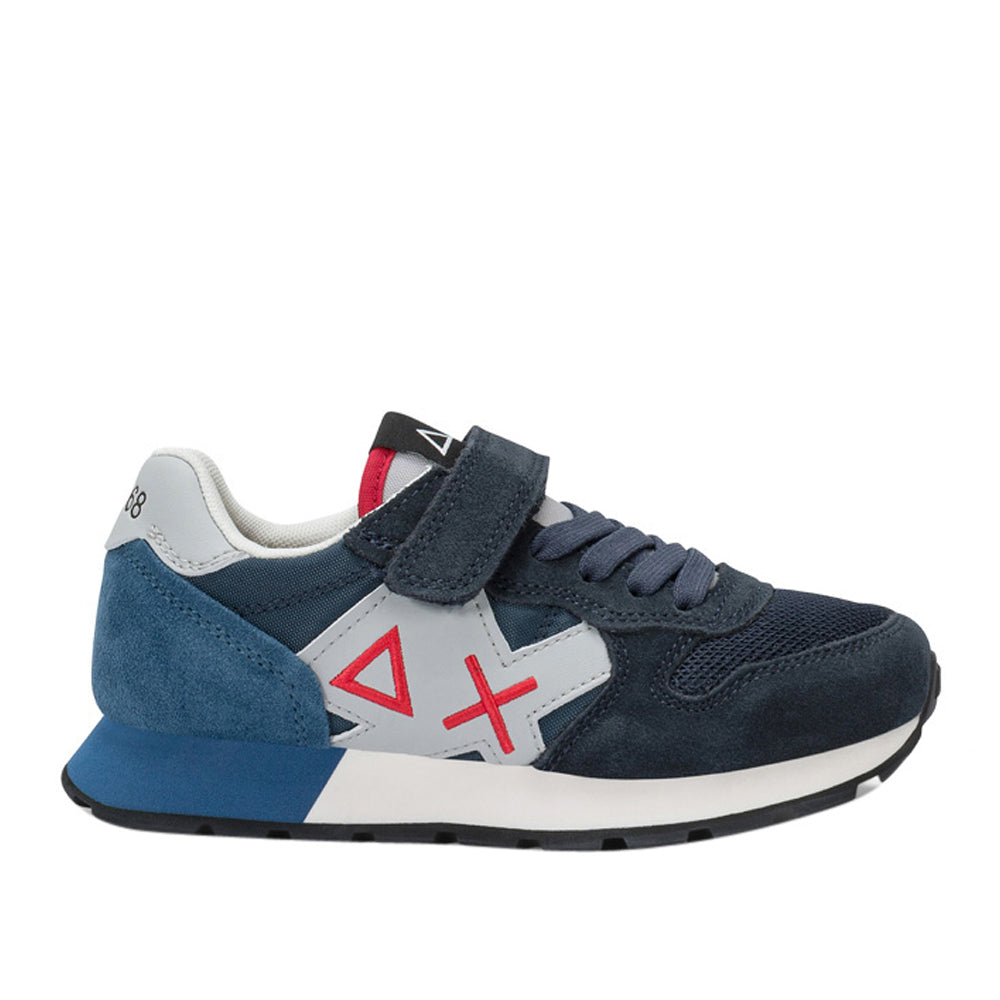 Sneakers Sun68 Jaki Solid Bambino - Blu