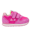 Sneakers sun68 ally solid bimba - fuxia