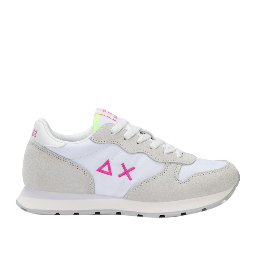 Sneakers Sun68 Ally Solid Ragazza - Bianco