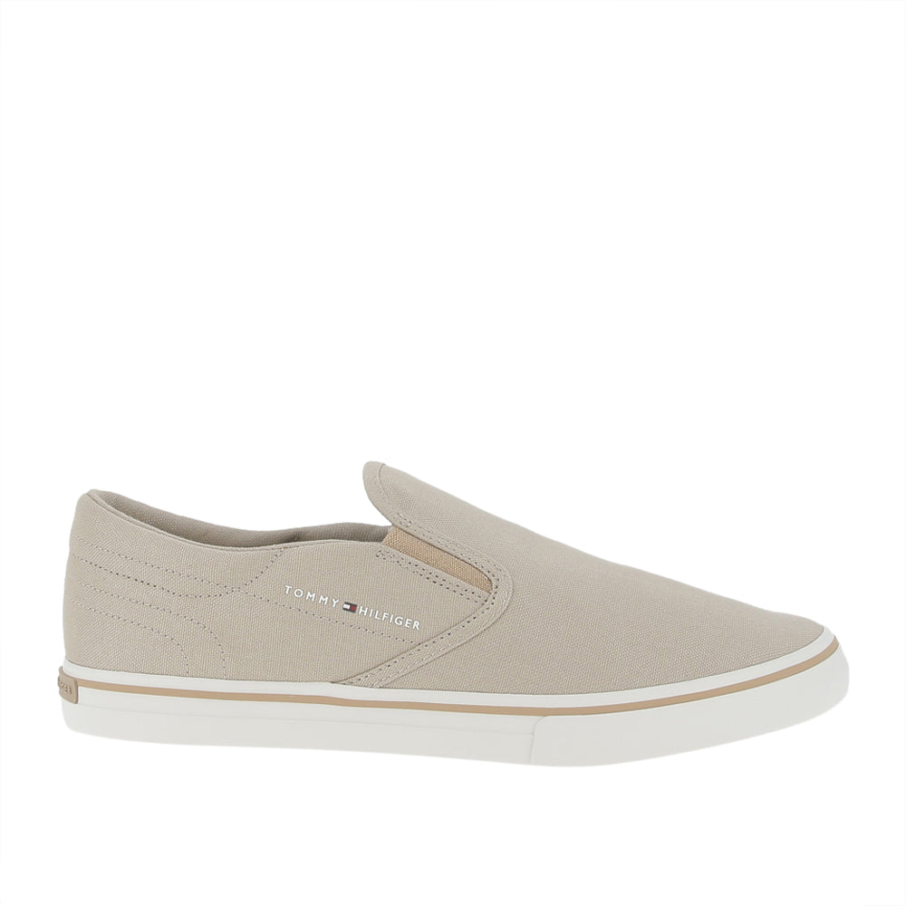 Slipon Tommy Hilfiger Vulc Core Uomo - Beige