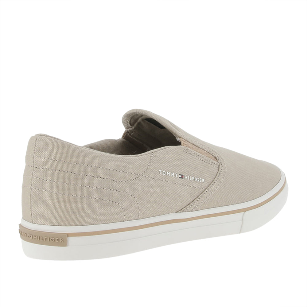 Slipon Tommy Hilfiger Vulc Core Uomo - Beige
