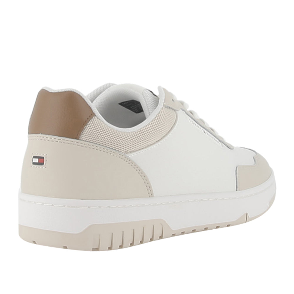 Sneakers Tommy Hilfiger Th Basket Uomo - Beige