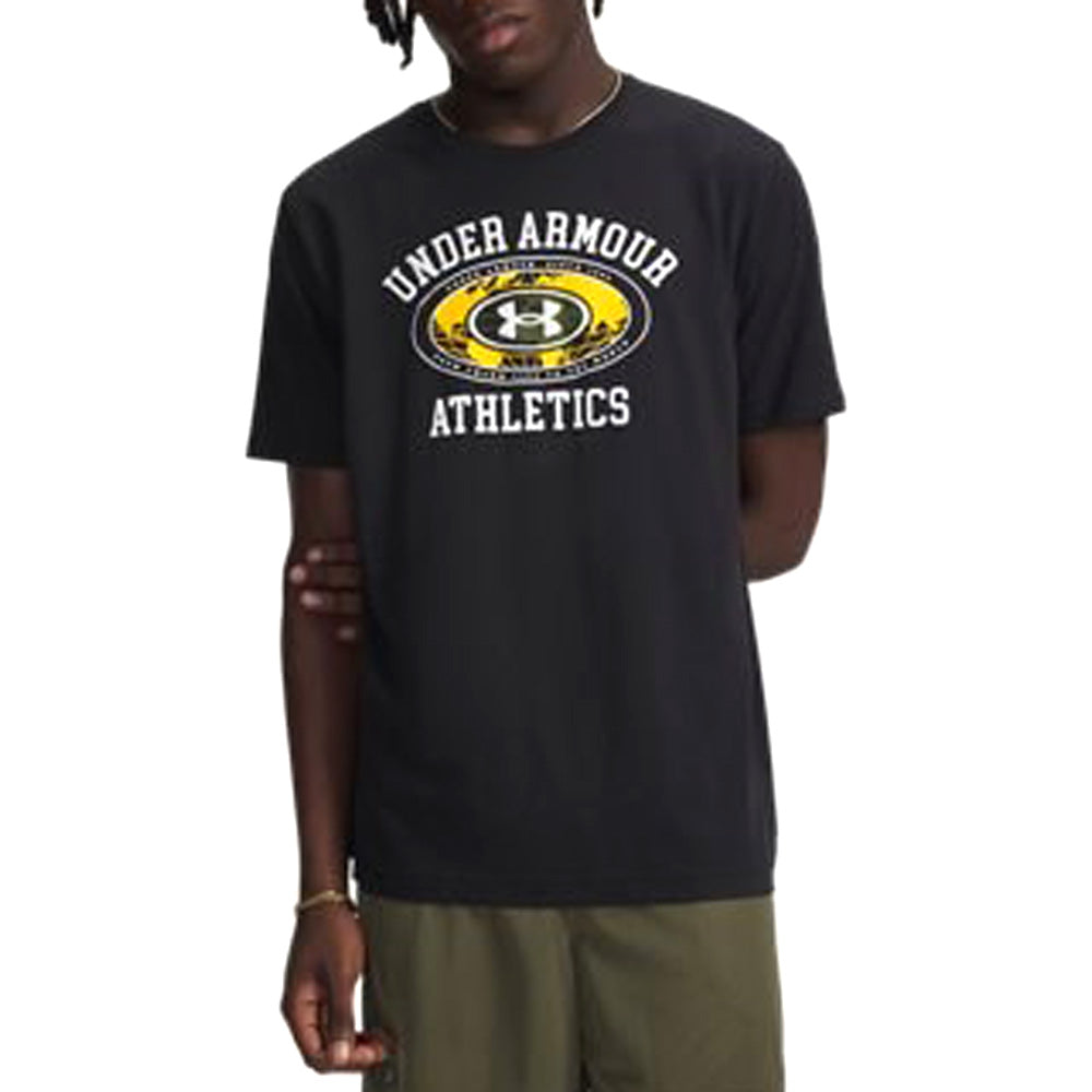 T-Shirt Under Armour Unisex Adulto - Nero