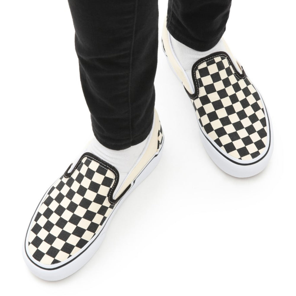 Slipon Vans Classic SliP-On Platform Donna - Blk&Whtchckerbo