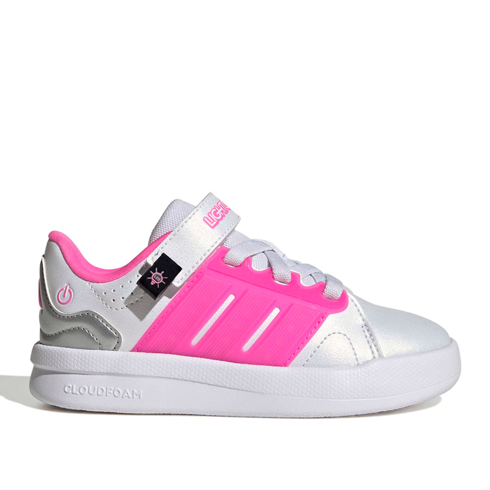 Sneakers Adidas Lightorama Court el Bambina - Bianco