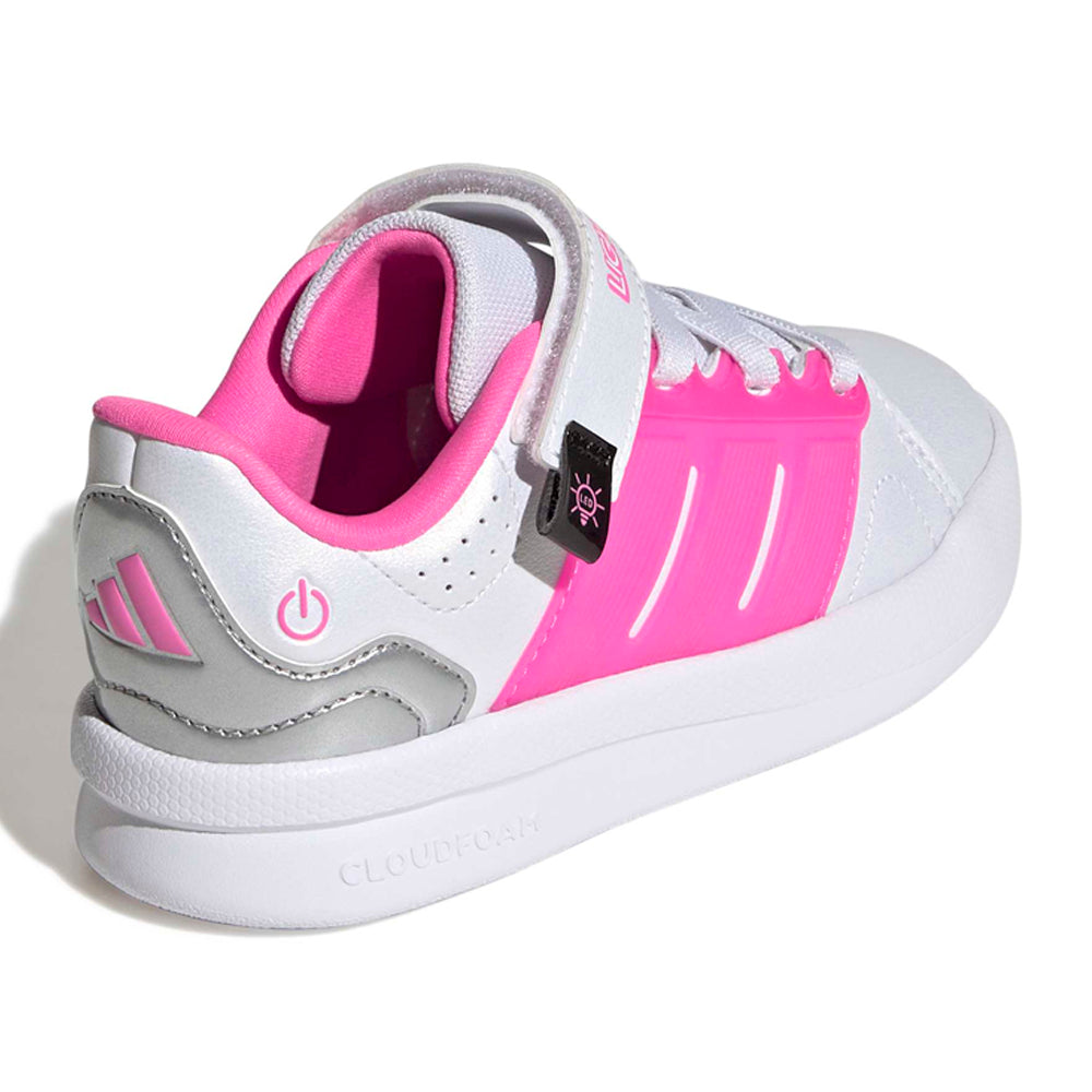 Sneakers Adidas Lightorama Court el Bambina - Bianco