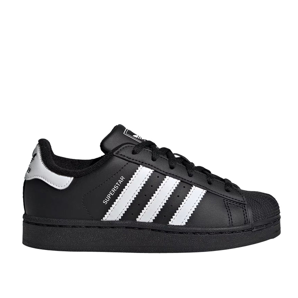 Sneakers Adidas Originals Superstar Ii C Unisex Bambino - Nero
