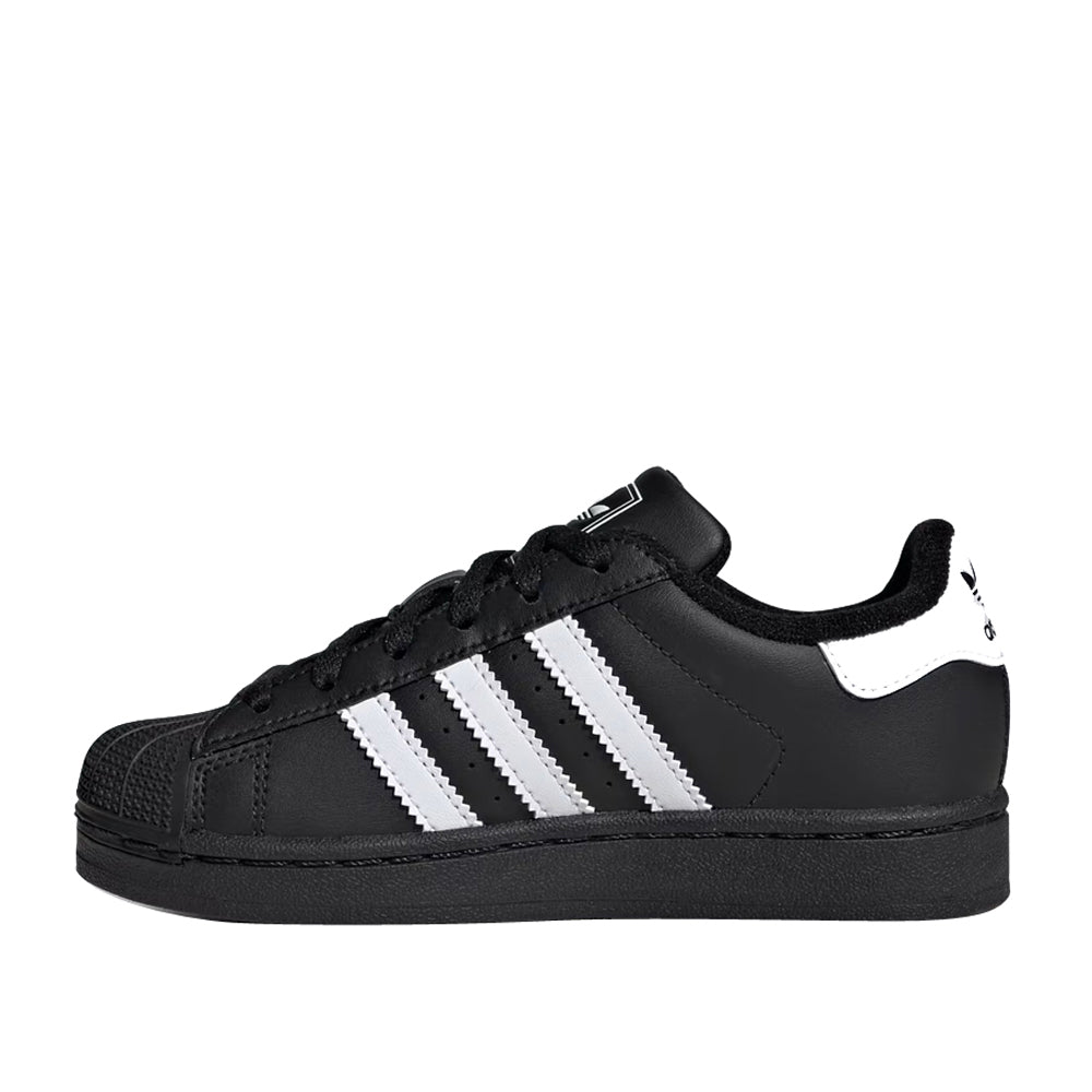 Sneakers Adidas Originals Superstar Ii C Unisex Bambino - Nero