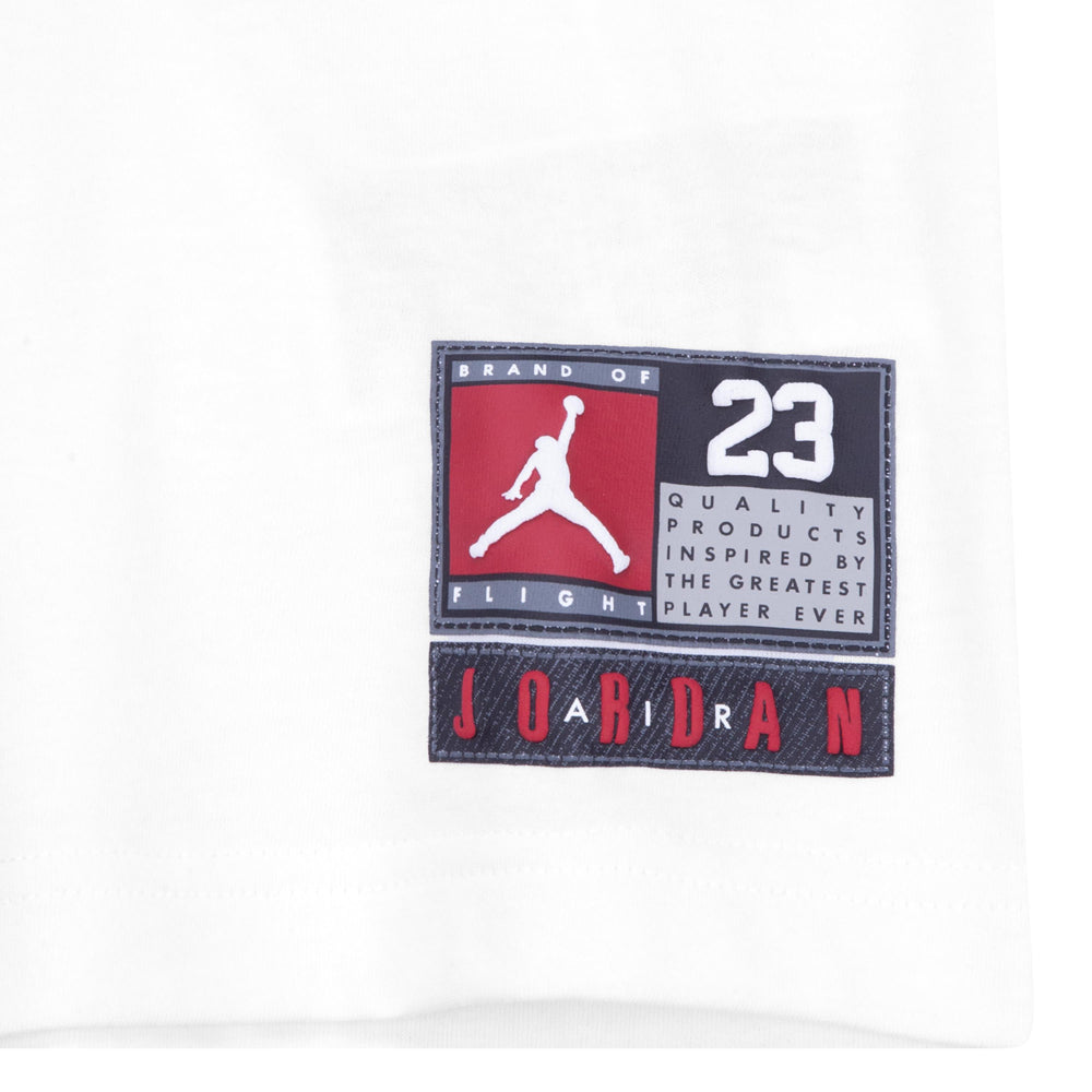 T-Shirt Air Jordan Unisex Bambino - Bianco