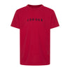 T-shirt air jordan unisex bambino - rosso