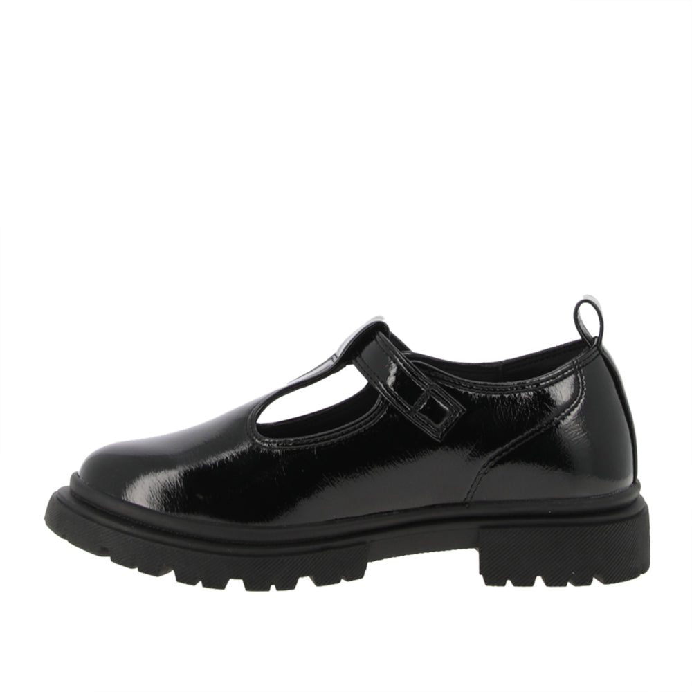Mocassino Asso Bambina - Nero