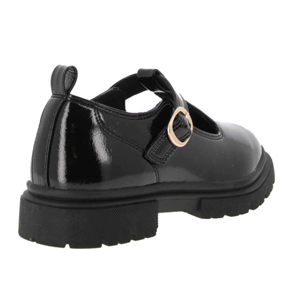 Mocassino Asso Bambina - Nero