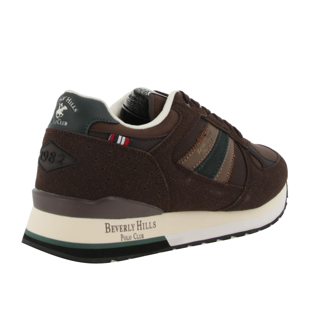 Sneakers Beverly Hills Beverly Mix Uomo - Marrone