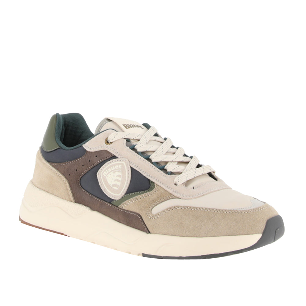 Sneakers Blauer Ozark Uomo - Crema