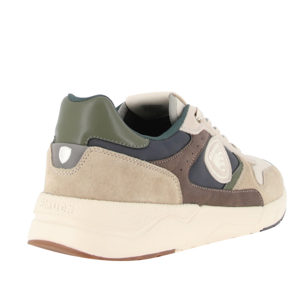 Sneakers Blauer Ozark Uomo - Crema