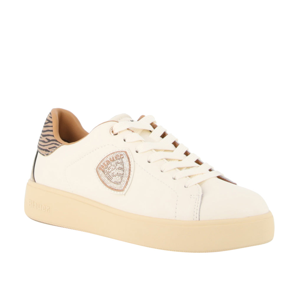 Sneakers Blauer Victory Donna - Crema