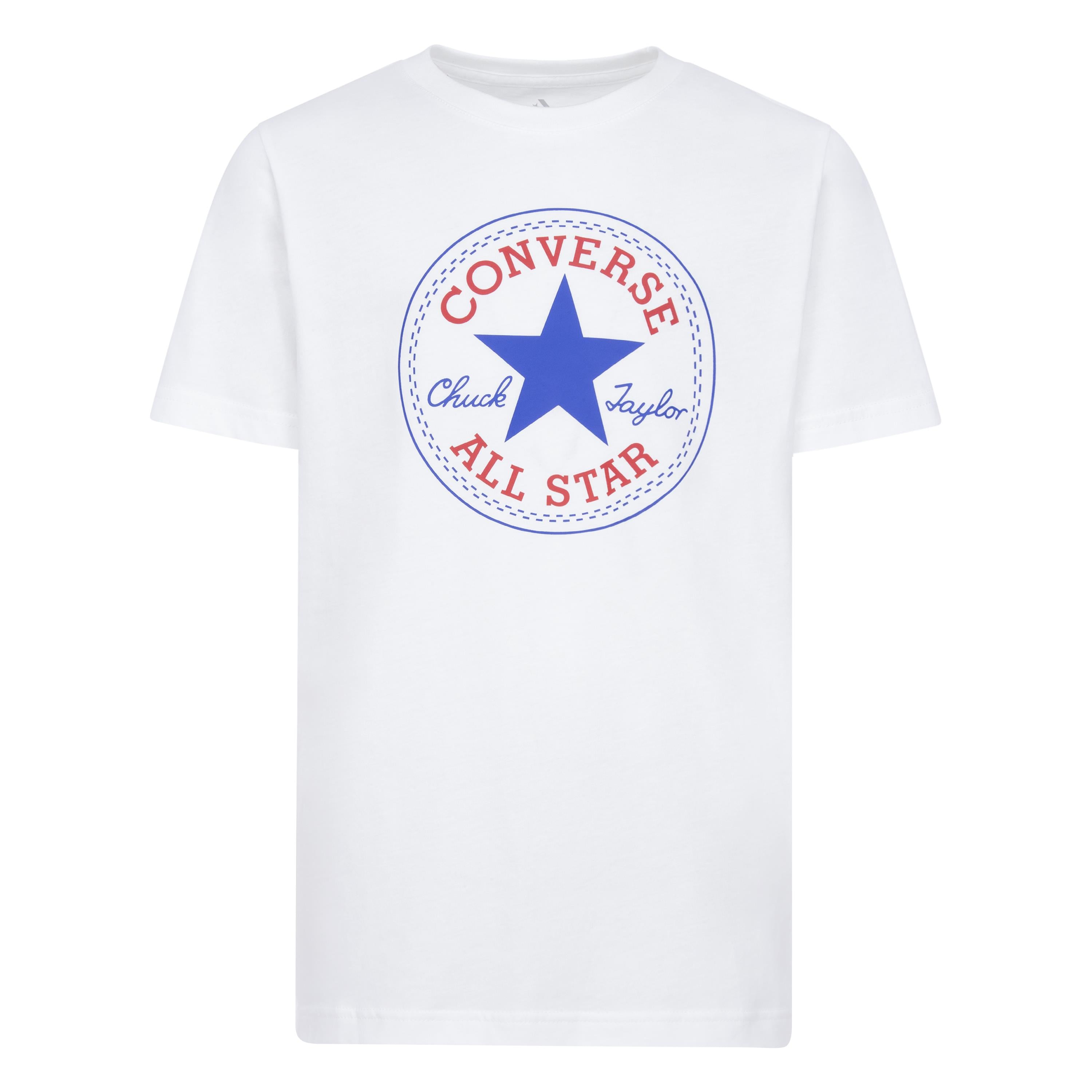 T-Shirt Converse Unisex Bambino - Bianco