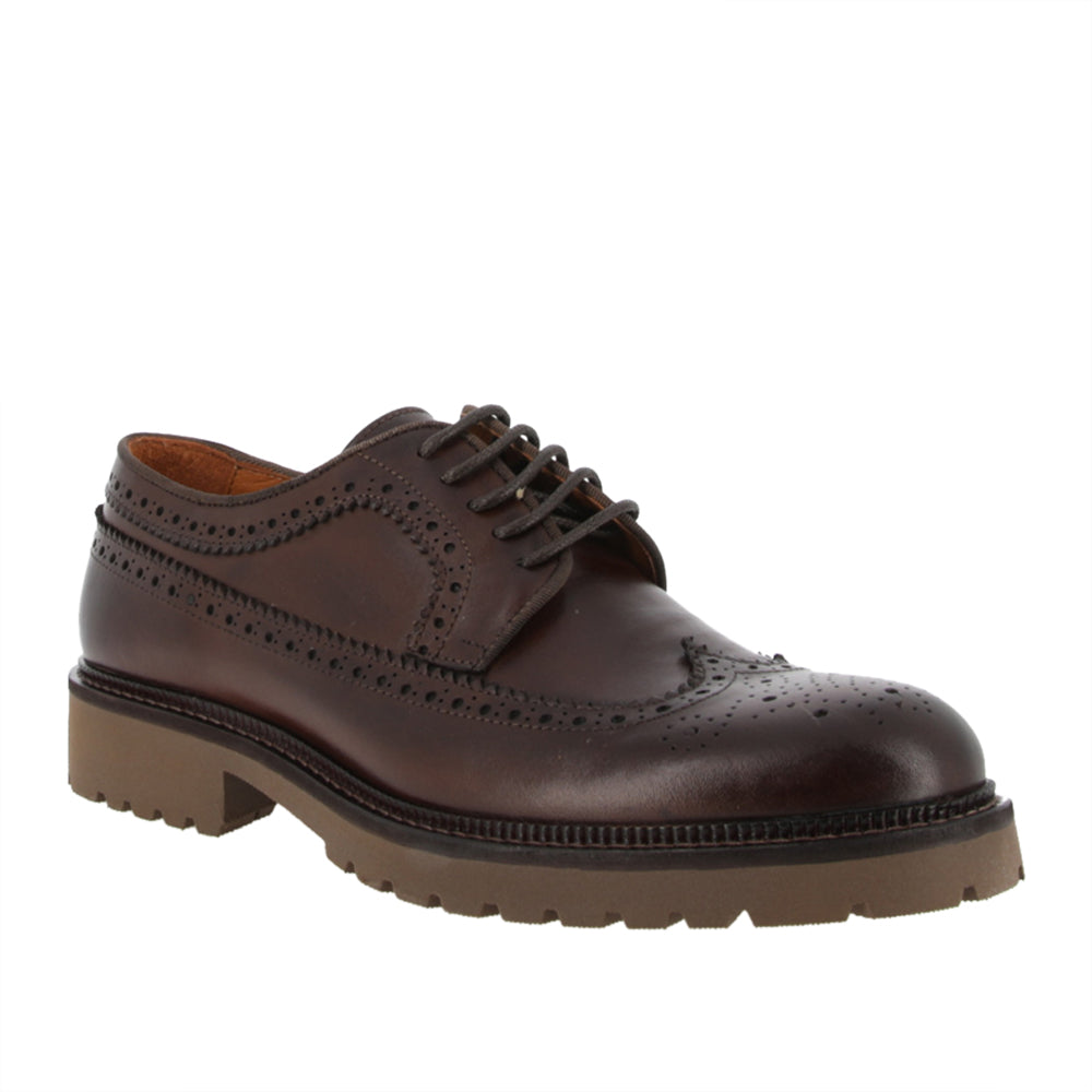 Stringata Exton Uomo - Marrone