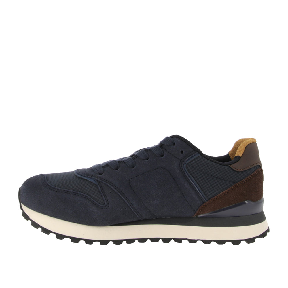 Sneakers Gas Alba Mix Uomo - Marrone