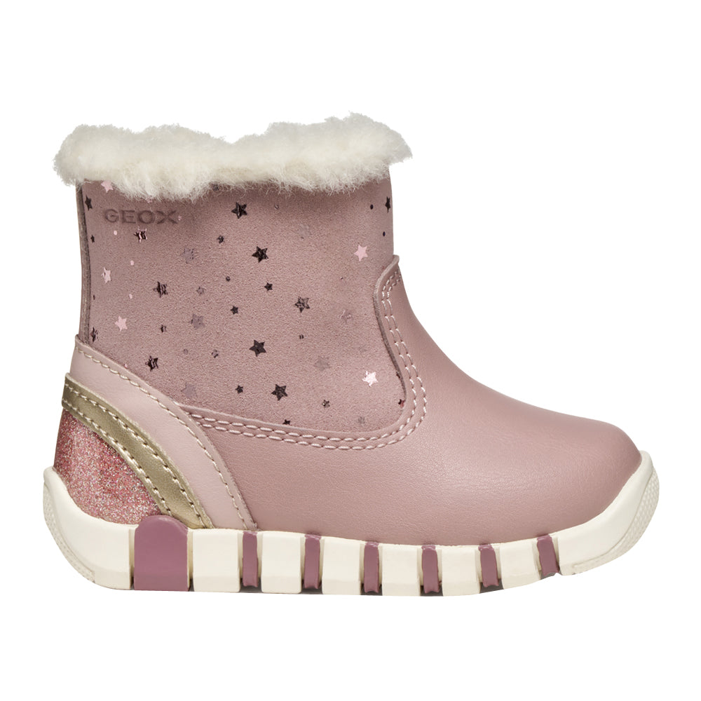 Stivaletto Geox B Iupidoo Girl A - Scam.sint.s Bimba - Rosa