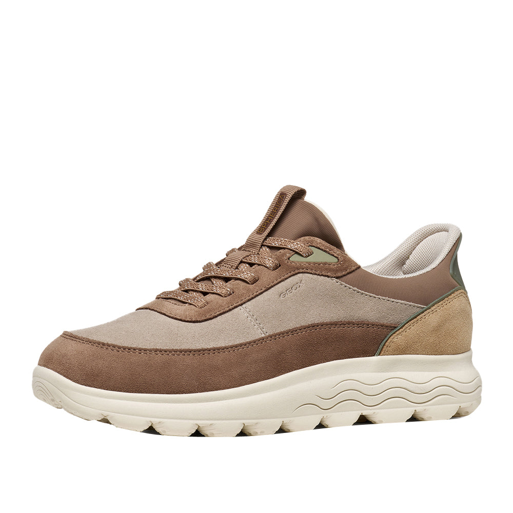 Sneakers Geox D Spherica Plus Donna - Marroncino