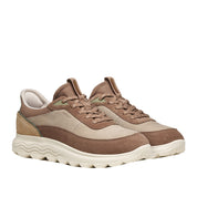 Sneakers Geox D Spherica Plus Donna - Marroncino