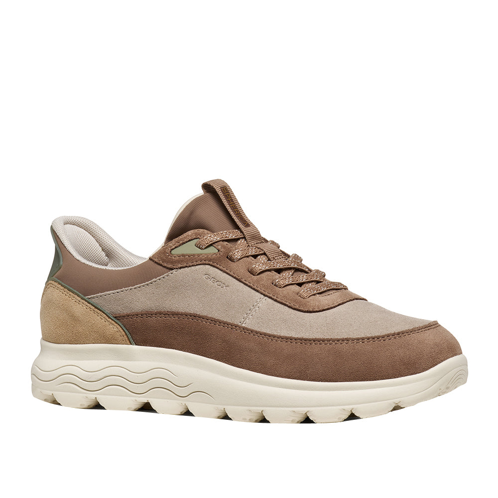 Sneakers Geox D Spherica Plus Donna - Marroncino
