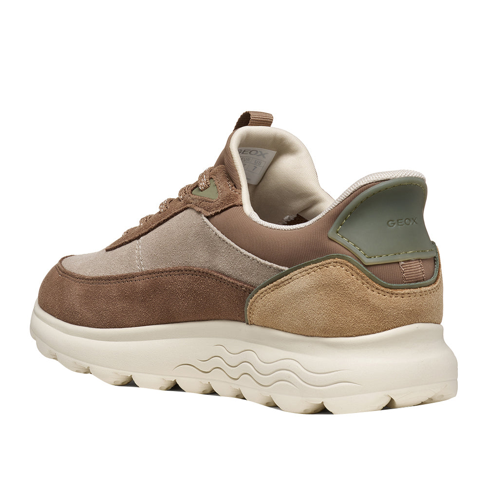 Sneakers Geox D Spherica Plus Donna - Marroncino