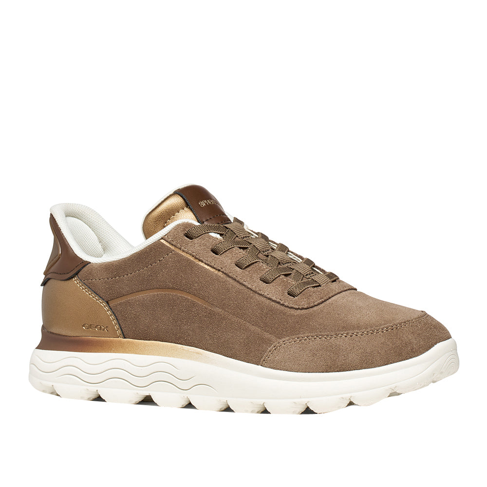 Sneakers Geox D Spherica Plus Donna - Marrone