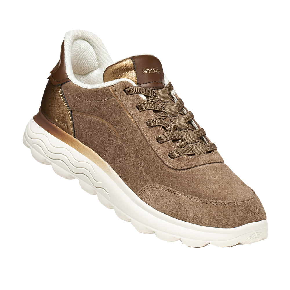 Sneakers Geox D Spherica Plus Donna - Marrone