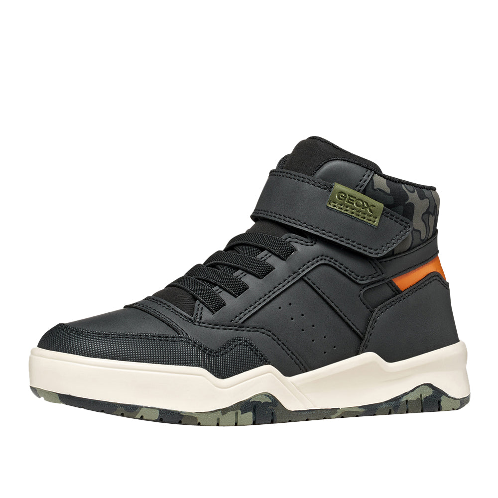 Sneakers Geox J Perth Ragazzo - Nero