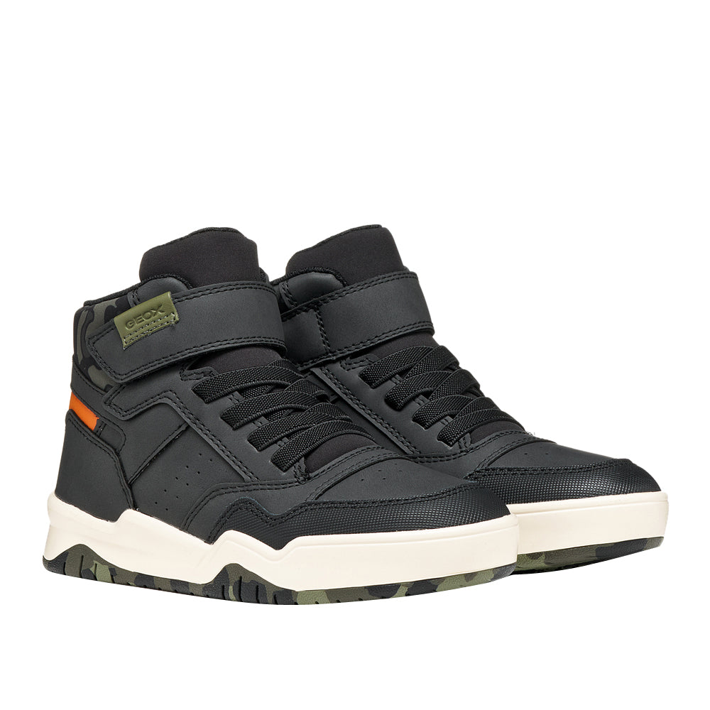 Sneakers Geox J Perth Ragazzo - Nero