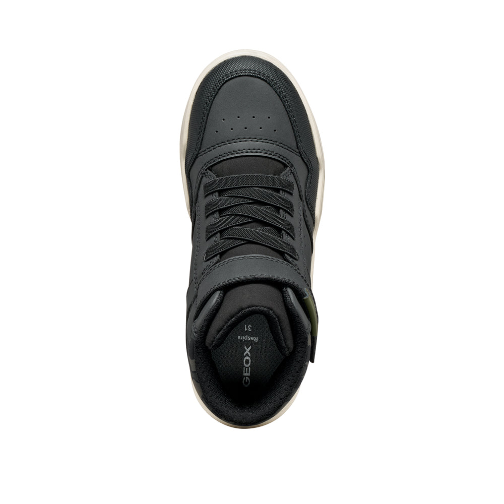Sneakers Geox J Perth Ragazzo - Nero