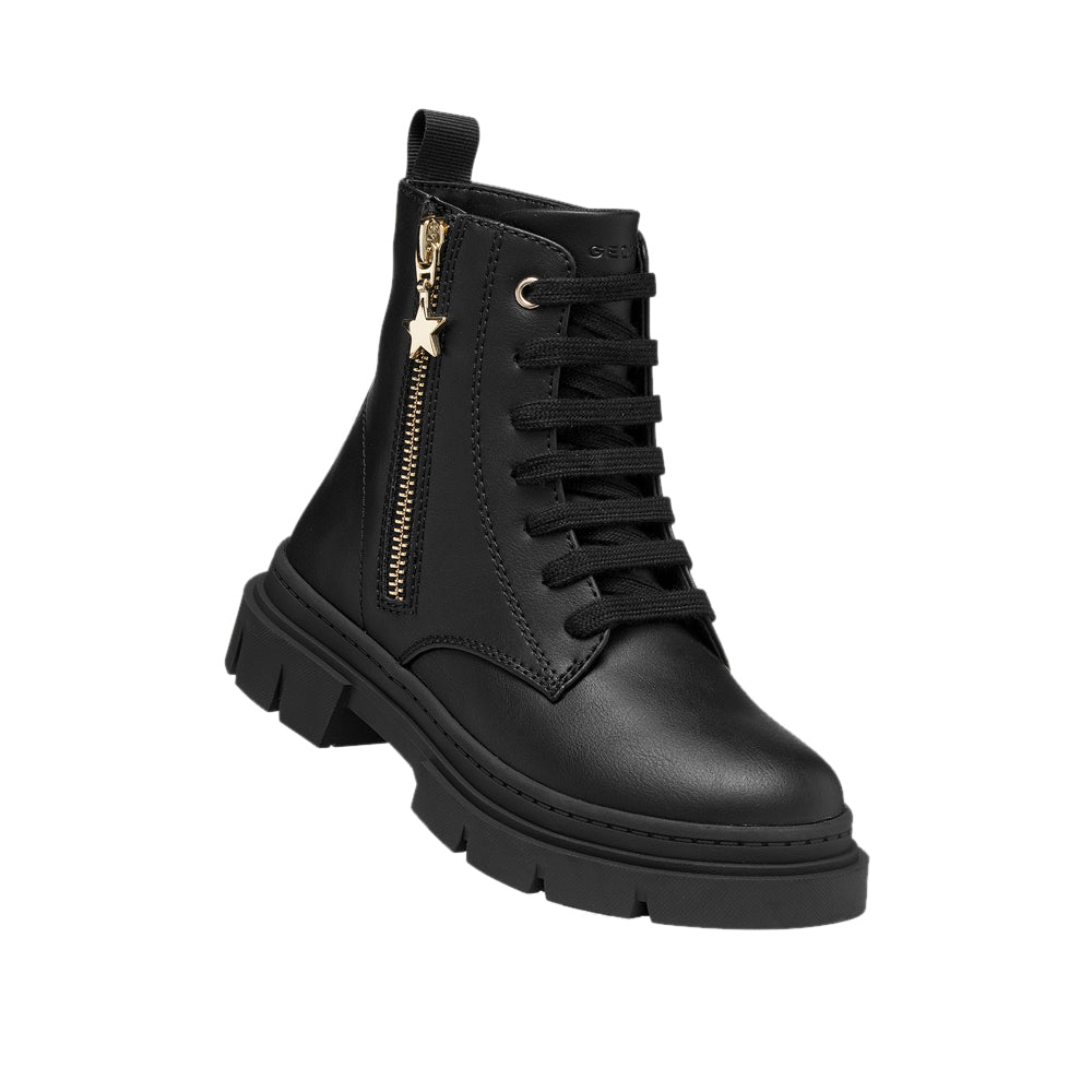 Scarponcino Geox J Karsyn Ragazzo - Nero