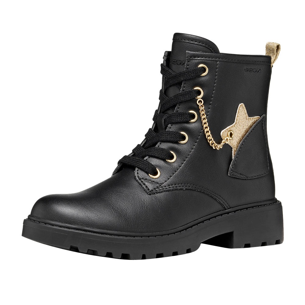 Scarponcino Geox J Casey Ragazza - Nero