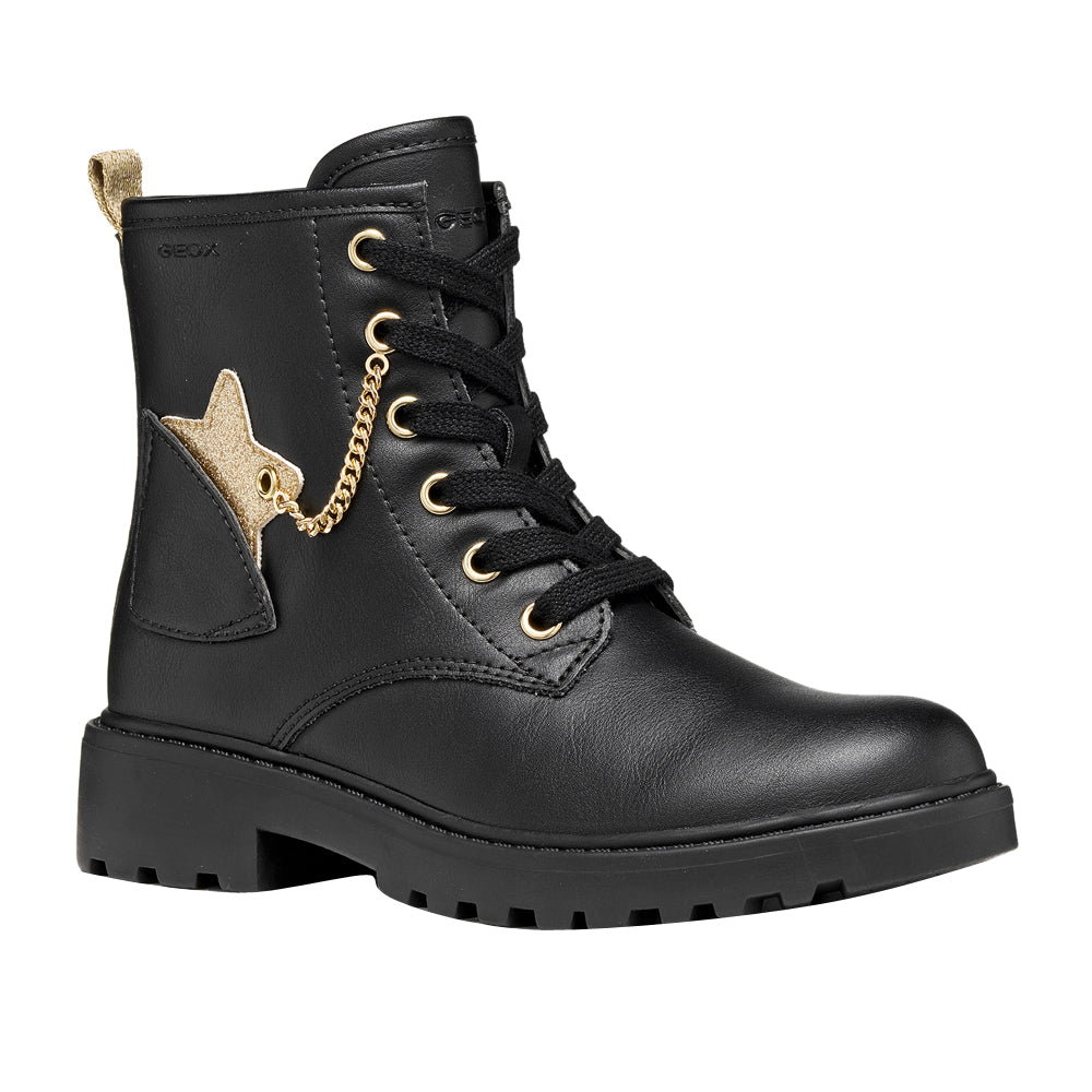 Scarponcino Geox J Casey Ragazza - Nero
