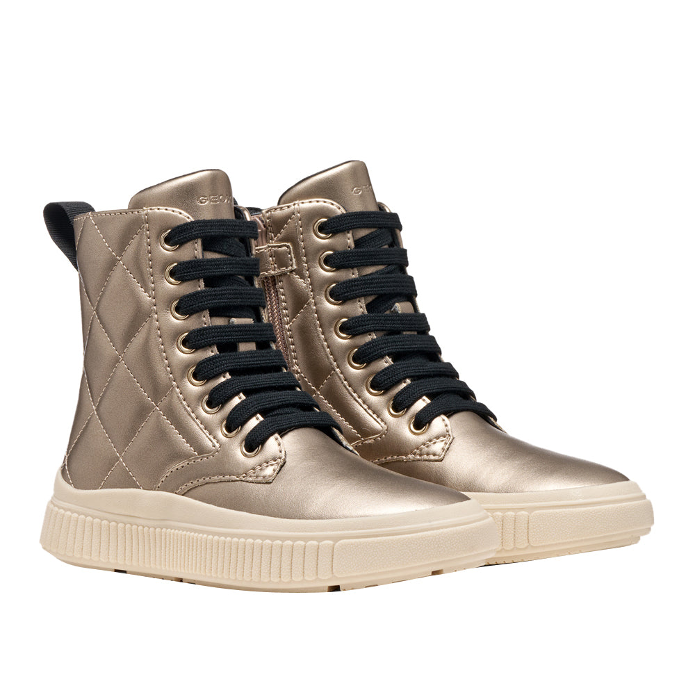 Scarponcino Geox J Laquinny Ragazzo - Beige