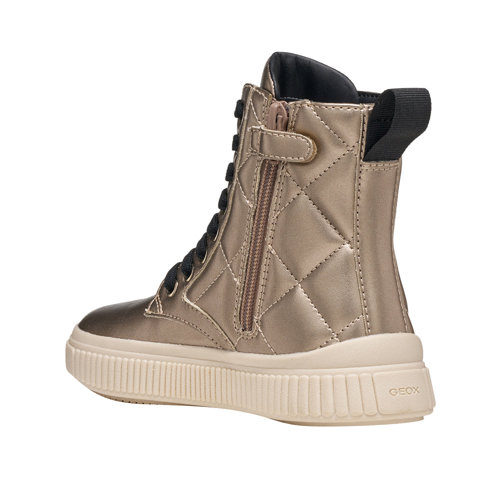 Scarponcino Geox J Laquinny Ragazzo - Beige