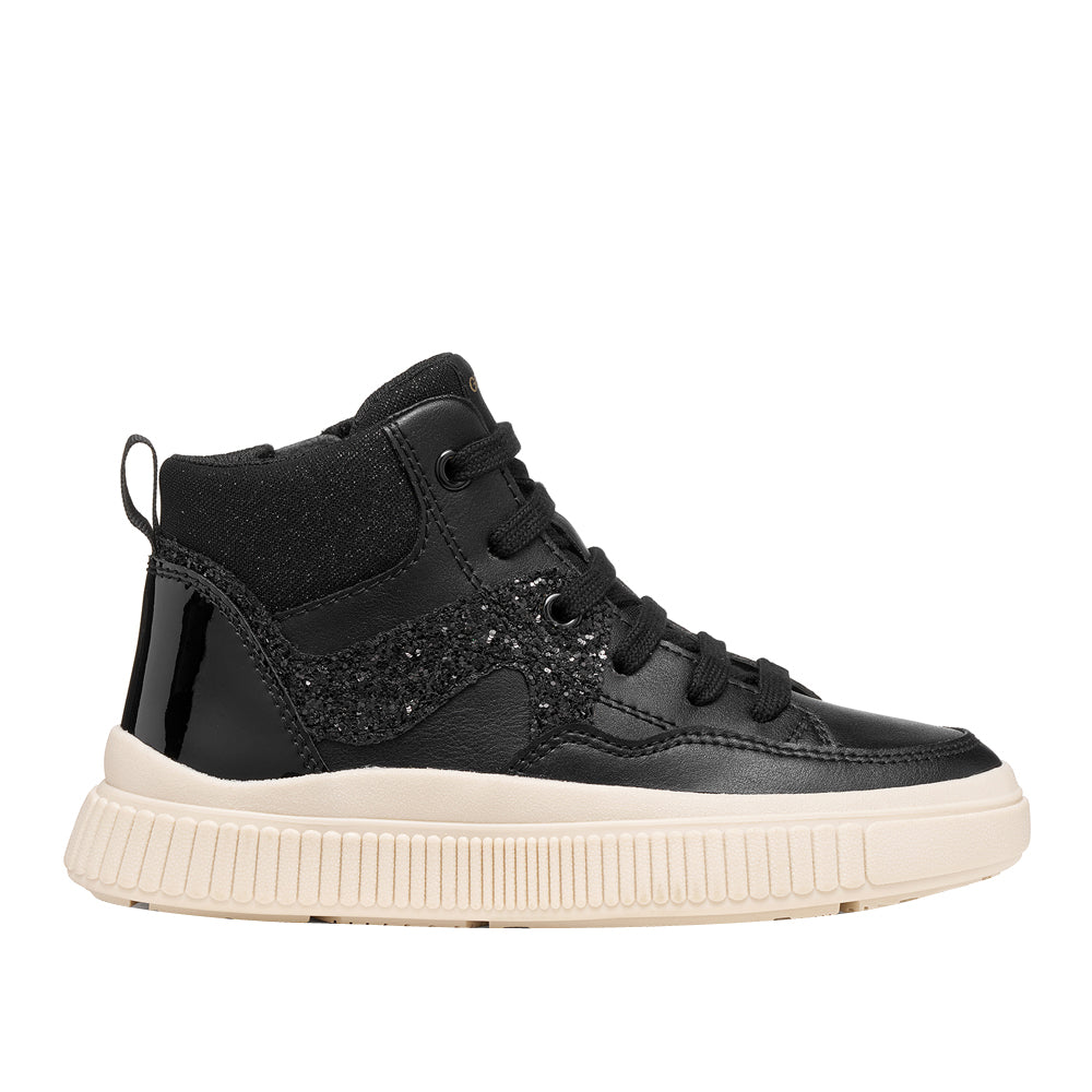 Sneakers Geox J Laquinny Ragazzo - Nero