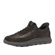 Sneakers Geox U Spherica Plus A - Nappa+scam Uomo - Marrone