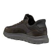 Sneakers Geox U Spherica Plus A - Nappa+scam Uomo - Marrone