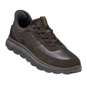 Sneakers Geox U Spherica Plus A - Nappa+scam Uomo - Marrone