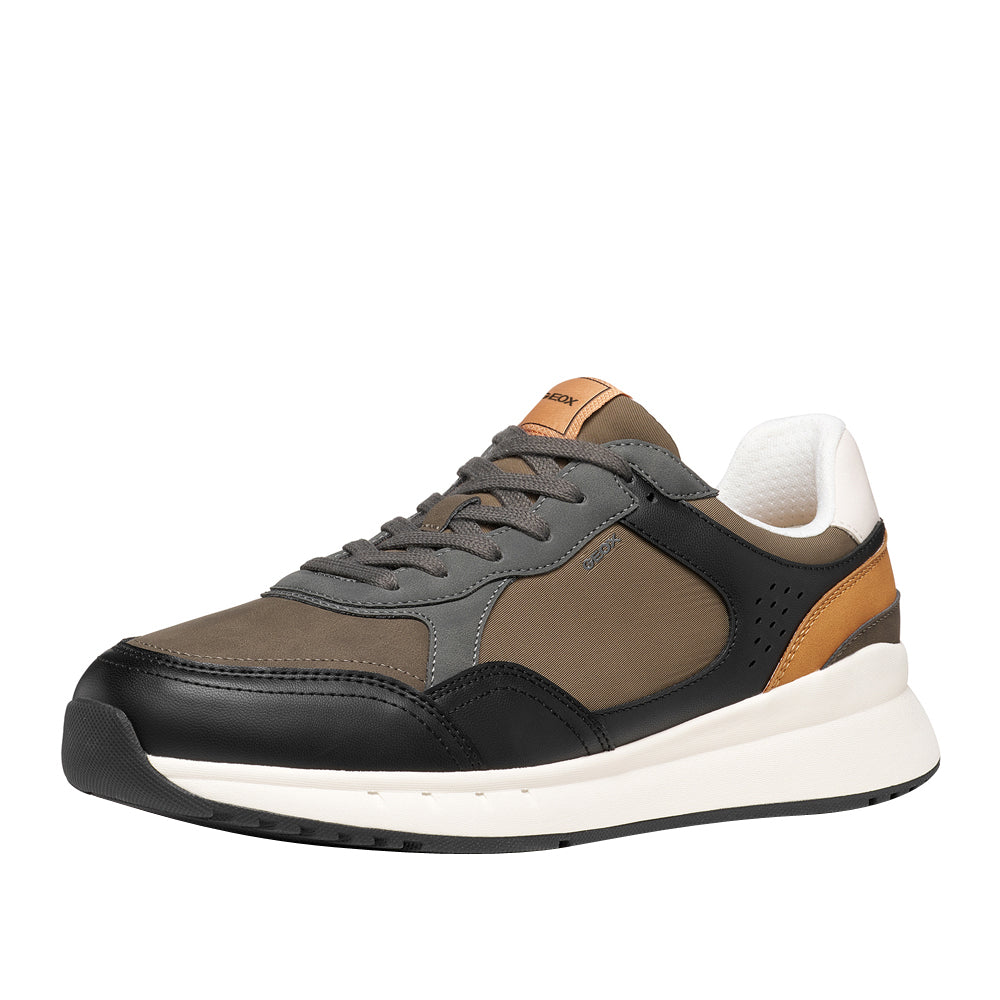 Sneakers Geox U Branthon Uomo - Militare
