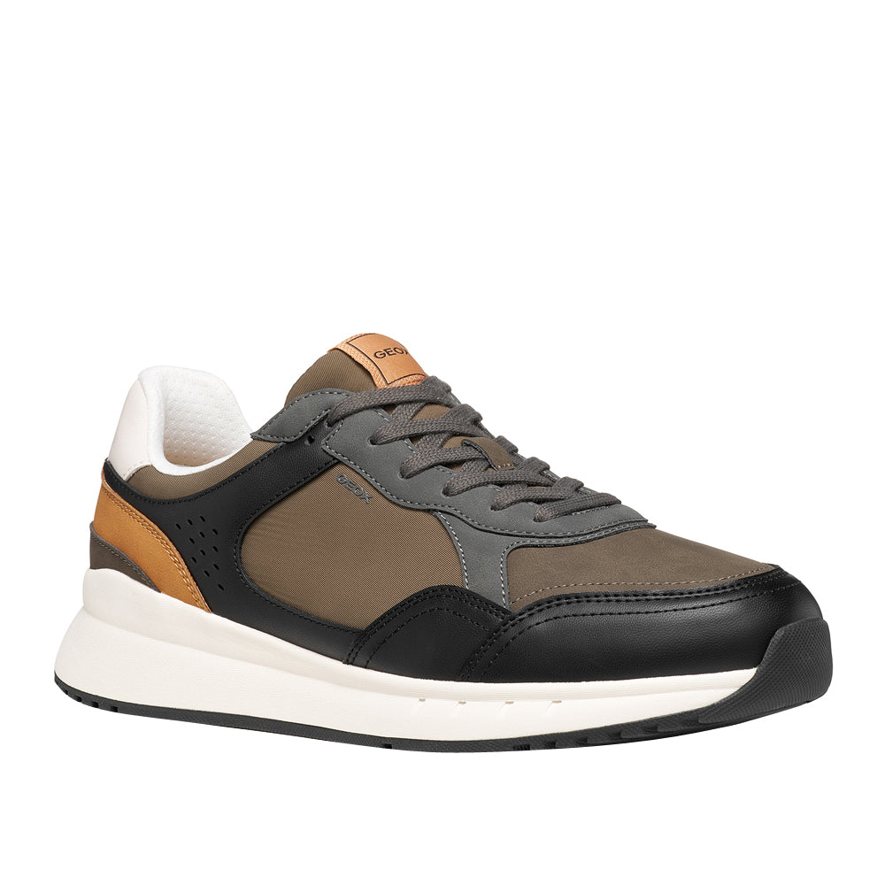 Sneakers Geox U Branthon Uomo - Militare