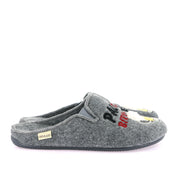 Pantofola Grunland B5 Ormi Uomo - Grigio