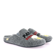 Pantofola Grunland B5 Ormi Uomo - Grigio