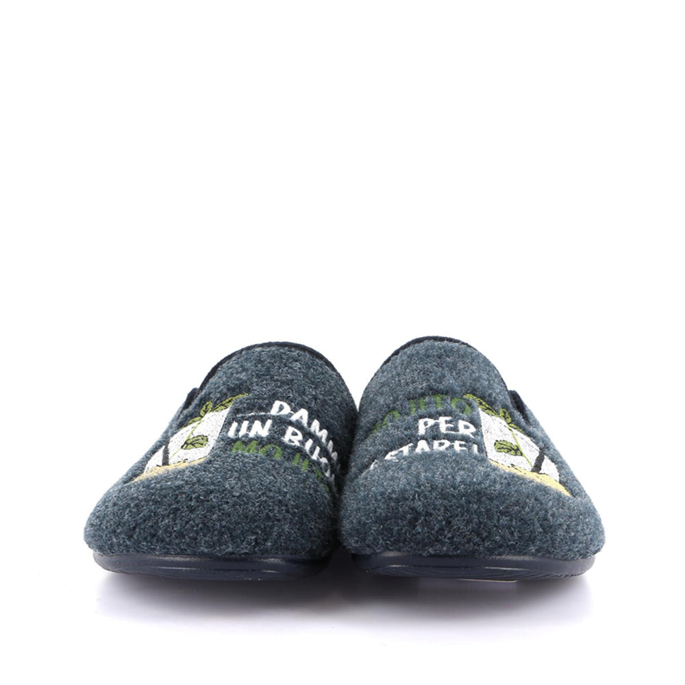 Pantofola Grunland B5 Ormi Uomo - Blu