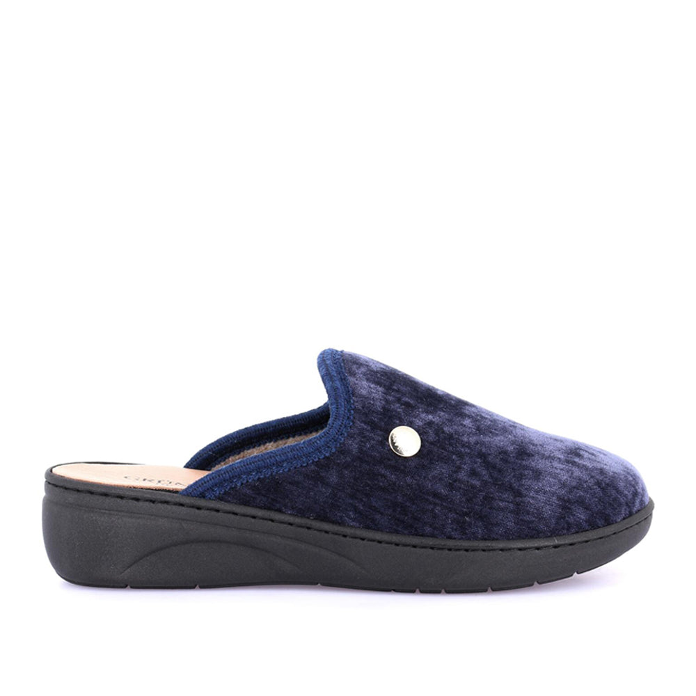 Pantofola Grunland H6 Alme Donna - Blu