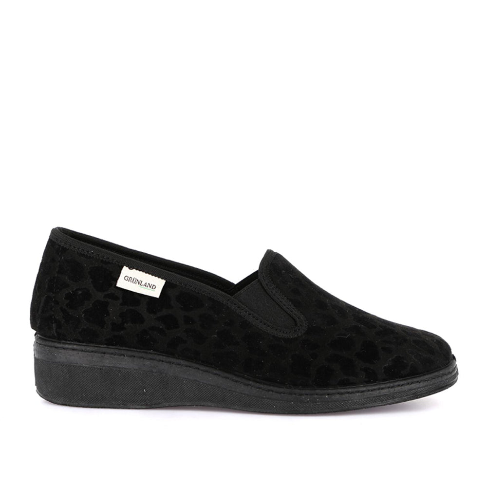 Pantofola Grunland 47 Irae Donna - Nero